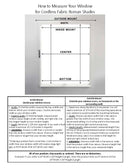 Cordless Fabric Roman Shades Blackout Graphite