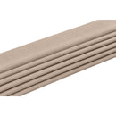 Cordless Fabric Roman Shades Blackout Oatmeal Textured