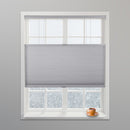 Grey Light Filtering Top Down Bottom Up Deluxe Cordless Cellular Shades