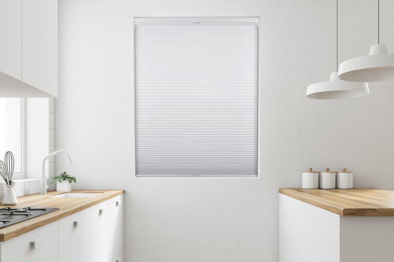 White Light Filtering Top Down Bottom Up Deluxe Cordless Cellular Shades