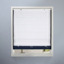 Cordless Fabric Roman Shades Blackout Navy