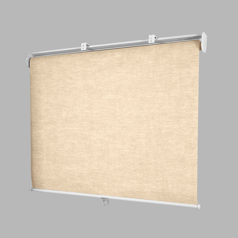 Natural Weave Fabric Roller Shades, Flex