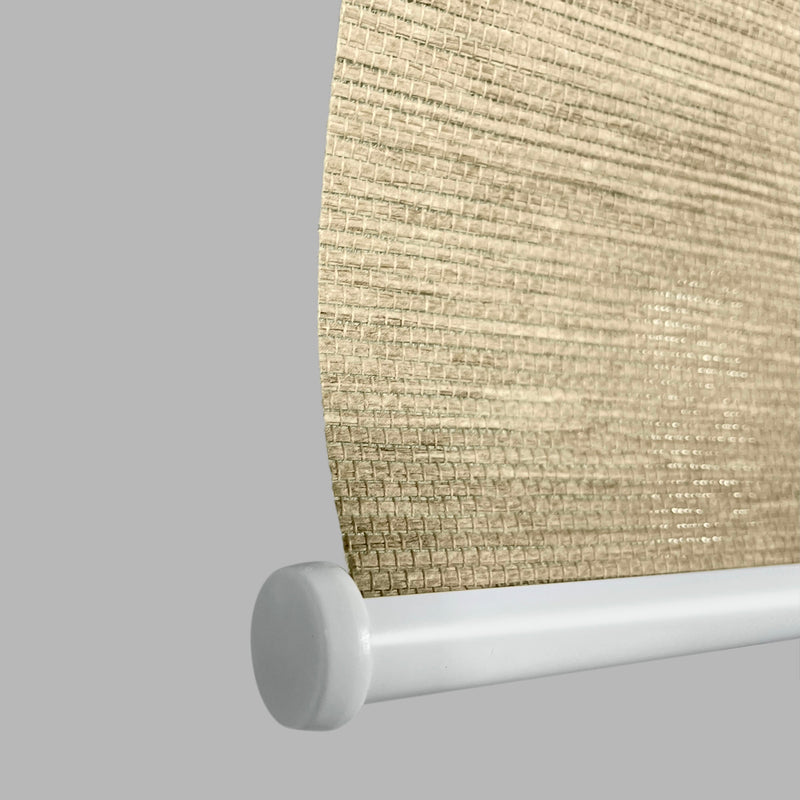 Natural Weave Fabric Roller Shades, Sand