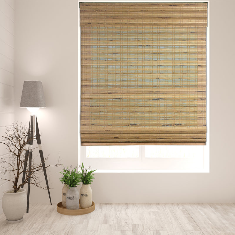 Tuscan Bamboo Cordless Roman Shade