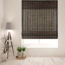 Dali Walnut Bamboo Cordless Roman Shade