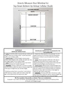 Grey Light Filtering Top Down Bottom Up Deluxe Cordless Cellular Shades