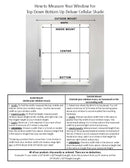 White Light Filtering Top Down Bottom Up Deluxe Cordless Cellular Shades