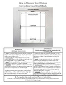 Cordless White 2 Inch Faux wood Blind, 72 84 inch length