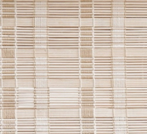 Whitewash Bamboo Cordless Roman Shade