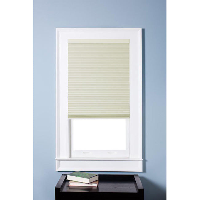 9/16" Single Cell Blackout Ivory Cordless Cellular Shades